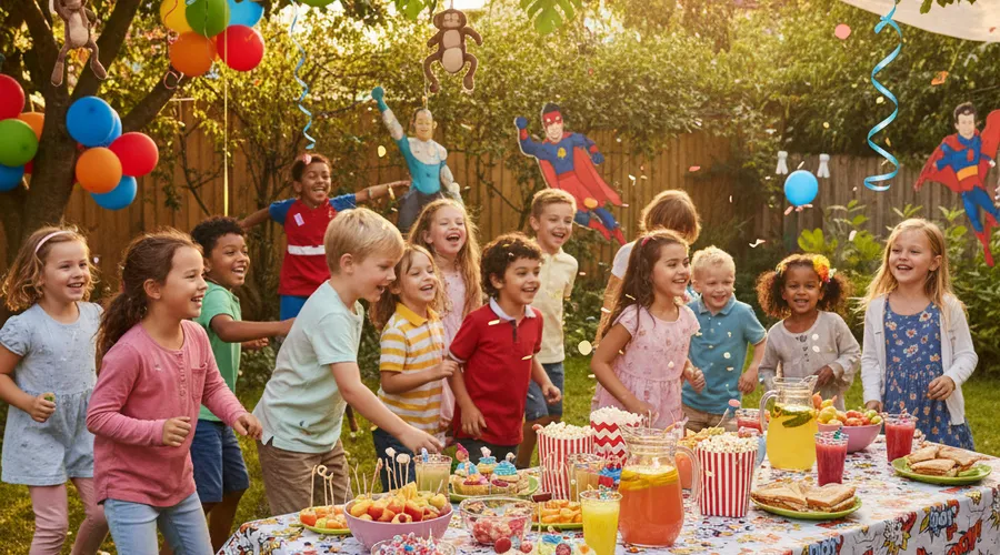 Kindergeburtstag organisieren: Ideen für Mottos, Spiele und Rezepte, die begeistern